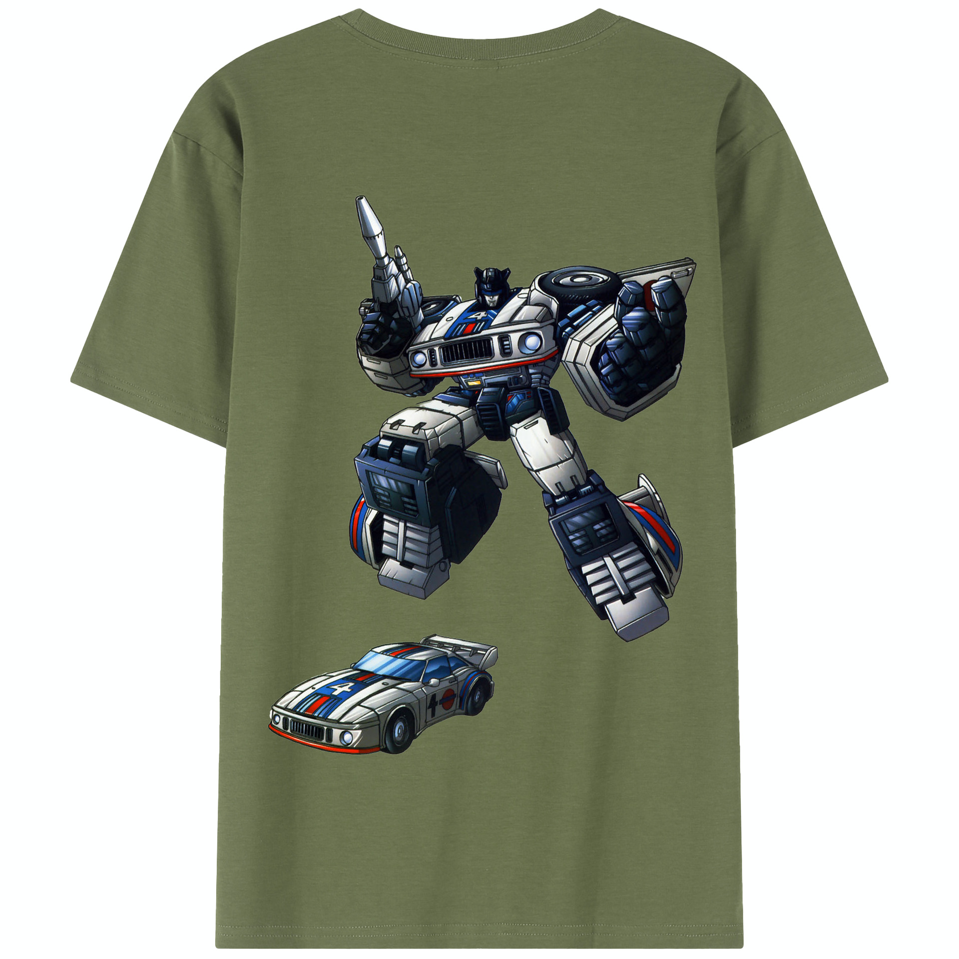 （画像用）  綿100％半袖Tシャツ（背面プリント）